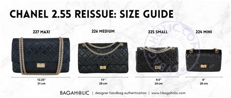 chanel bag size|chanel bag size chart.